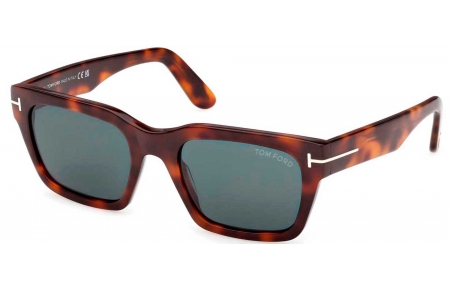 Gafas de Sol - Tom Ford - FT1333 ANDY-02 - 53V  HAVANA // DARK BLUE