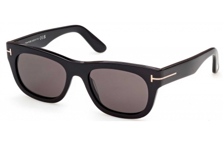 Gafas de Sol - Tom Ford - FT1334 MARSHALL-02 - 01A  SHINY BLACK // SMOKE