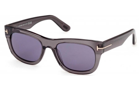 Gafas de Sol - Tom Ford - FT1334 MARSHALL-02 - 20V  SHINY GREY // DARK BLUE