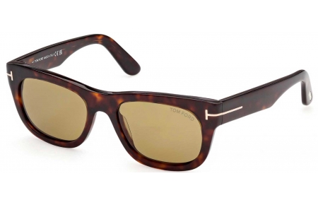 Gafas de Sol - Tom Ford - FT1334 MARSHALL-02 - 52N  HAVANA // LIGHT GREEN