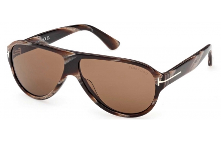 Gafas de Sol - Tom Ford - FT1336 SAMUELE-02 - 63J  STRIPED BROWN // ROVIEX