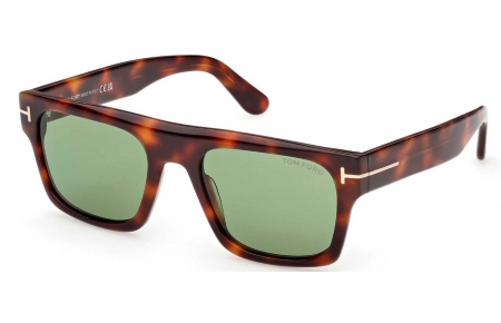 Gafas de Sol - Tom Ford - FT1337 CYRUS-02 - 53N  HAVANA // GREEN