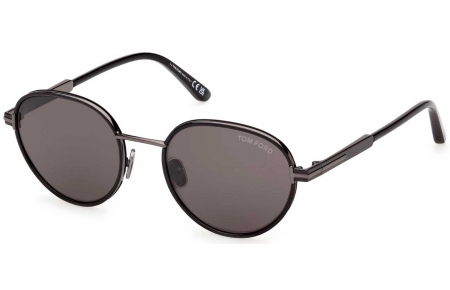 Gafas de Sol - Tom Ford - FT1339 JET-02 - 01A  SHINY BLACK // SMOKE