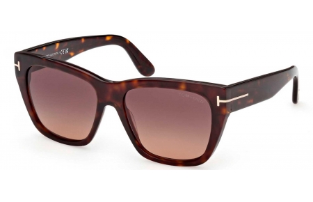 Gafas de Sol - Tom Ford - FT1343 FLYNN-02 - 52T  DARK HAVANA // BURGUNDY GRADIENT