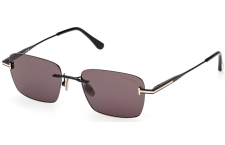 Gafas de Sol - Tom Ford - FT1354 JAKE-02 - 01A  SHINY BLACK // GREY