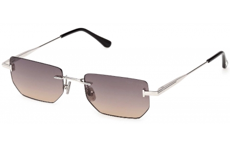 Gafas de Sol - Tom Ford - FT1355 ETHAN-02 - 16B SHINY PALLADIUM // GREY GRADIENT