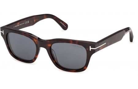 Gafas de Sol - Tom Ford - FT1357 CALEB-02 - 52A  DARK HAVANA // GREY