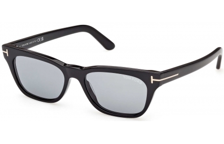Gafas de Sol - Tom Ford - FT1362 PENN-02 - 05A  SHINY BLACK // LIGHT GREY