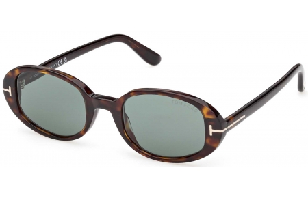 Gafas de Sol - Tom Ford - FT1364 IGGY - 52N  DARK HAVANA // GREEN