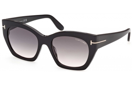 Gafas de Sol - Tom Ford - FT1422 JONI-02 - 01B  SHINY BLACK // GREY GRADIENT
