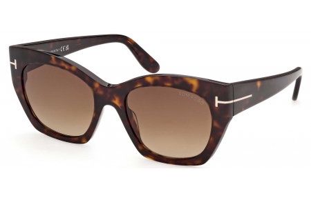 Gafas de Sol - Tom Ford - FT1422 JONI-02 - 52F  DARK HAVANA // BROEN GRADIENT