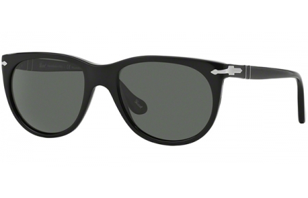 Gafas de Sol - Persol - PO3097S - 95/58  BLACK // GREEN POLARIZED