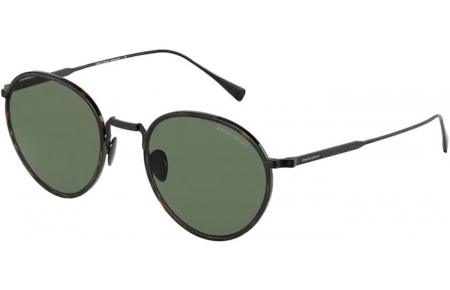 Sunglasses - Giorgio Armani - AR6103J - 300171 MATTE BLACK HAVANA // GREEN