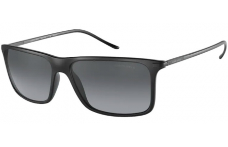Sunglasses - Giorgio Armani - AR8034 - 5042T3 MATTE BLACK // GREY GRADIENT POLARIZED