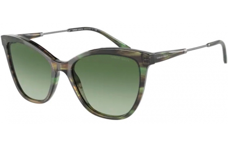 Sunglasses - Giorgio Armani - AR8157 - 59188E STRIPED GREEN // GREEN GRADIENT