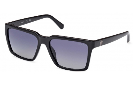 Gafas de Sol - Guess - GU00084 - 01D  SHINY BLACK // GREY GRADIENT POLARIZED