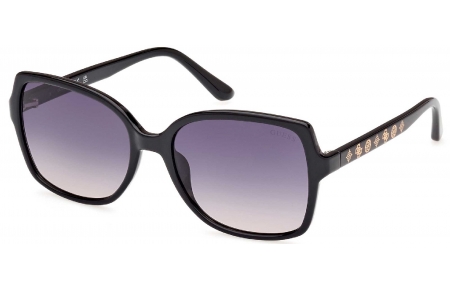 Gafas de Sol - Guess - GU00100 - 01B  SHINY BLACK // GREY GRADIENT