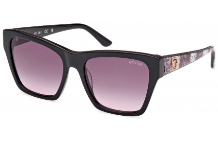 Gafas de Sol - Guess - GU00113 - 01B  SHINY BLACK // GREY GRADIENT