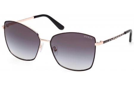 Gafas de Sol - Guess - GU00149 - 02B  MATTE BLACK // GREY GRADIENT
