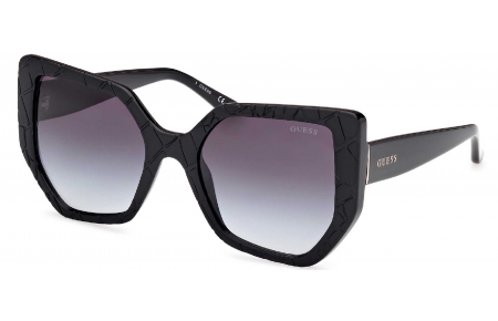 Gafas de Sol - Guess - GU00153 - 02B  MATTE BLACK // GREY GRADIENT