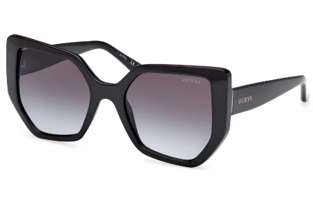 Gafas de Sol - Guess - GU00154 - 01B  SHINY BLACK // GREY GRADIENT