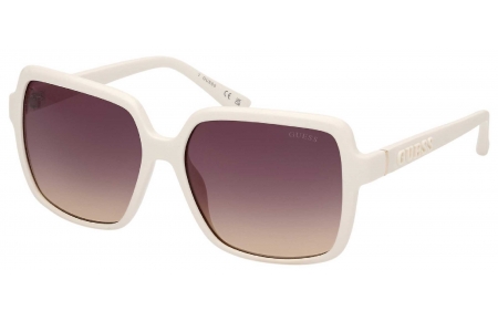 Gafas de Sol - Guess - GU00157 - 21B  SHINY WHITE // BROWN GRADIENT