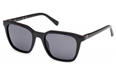Gafas de Sol - Guess - GU00170 - 01D  SHINY BLACK // GREY POLARIZED