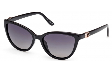 Gafas de Sol - Guess - GU00189 - 01D  SHINY BLACK // GREY GRADIENT POLARIZED