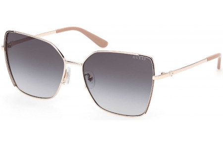 Gafas de Sol - Guess - GU00192 - 32B  SHINY PALE GOLD // GREY GRADIENT