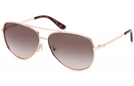 Gafas de Sol - Guess - GU00193 - 28F  SHINY ROSE GOLD // BROWN GRADIENT