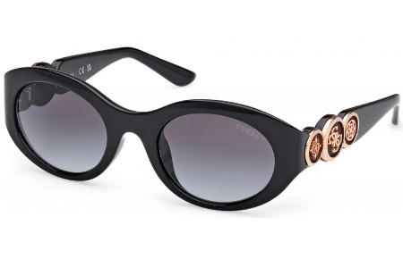 Gafas de Sol - Guess - GU00198-H - 01B  SHINY BLACK // GREY GRADIENT