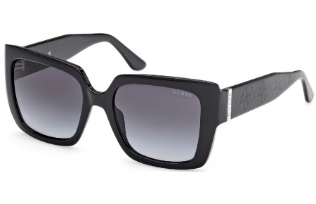 Gafas de Sol - Guess - GU00200 - 01B  SHINY BLACK // GREY GRADIENT