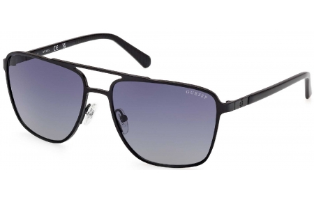Gafas de Sol - Guess - GU00210 - 02D  MATTE BLACK // GREY POLARIZED