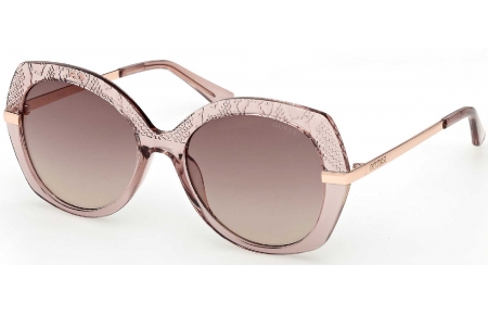 Gafas de Sol - Guess - GU00215 - 57F  SHINY BEIGE // BROWN GRADIENT