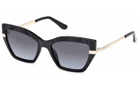 Gafas de Sol - Guess - GU00216 - 01B  SHINY BLACK // SMOKED GRADIENT