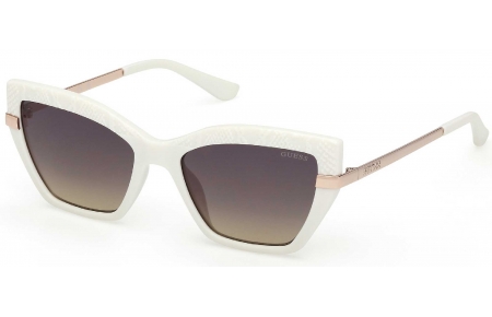 Gafas de Sol - Guess - GU00216 - 21B  SHINY IVORY // BROWN GRADIENT