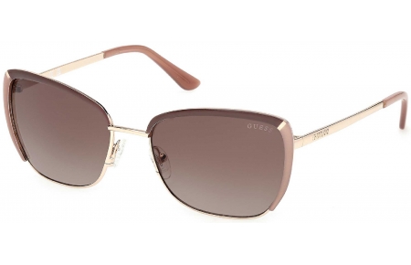 Gafas de Sol - Guess - GU00218 - 59F  SHINY PALE GOLD BROWN // BROWN GRADIENT