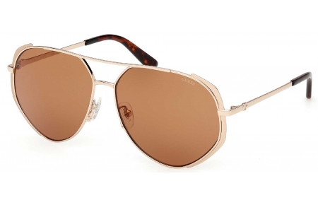 Gafas de Sol - Guess - GU00219 - 32E  MATTE PALE GOLD // BROWN