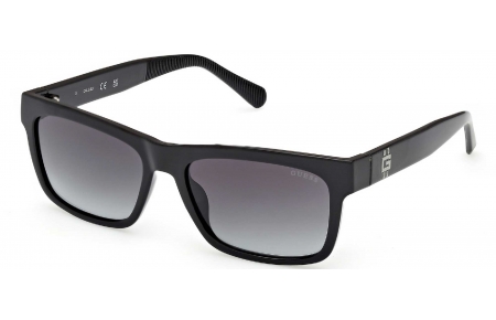 Gafas de Sol - Guess - GU00221 - 01B  SHINY BLACK // SMOKED GRADIENT