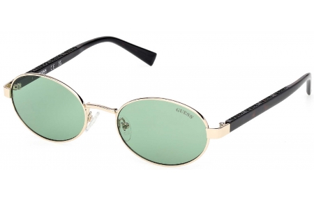 Gafas de Sol - Guess - GU00232 - 32N  SHINY PALE GOLD // LIGHT GREEN