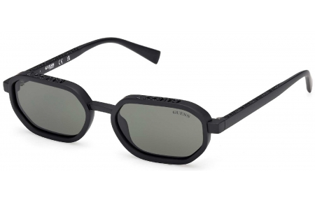 Gafas de Sol - Guess - GU00233 - 02N  MATTE BLACK // GREEN