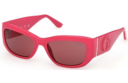 Gafas de Sol - Guess - GU00253 - 72S  FUCHSIA // BURGUNDY