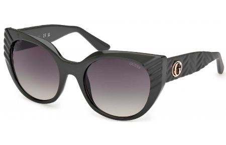 Gafas de Sol - Guess - GU00255 - 96P  SHINY DARK GREEN // GREEN GRADIENT