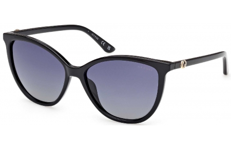 Gafas de Sol - Guess - GU00256 - 01D  SHINY BLACK // GREY GRADIENT POLARIZED