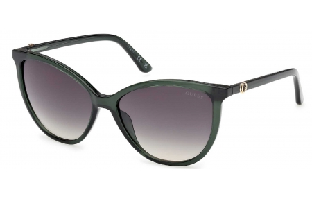 Gafas de Sol - Guess - GU00256 - 96P  SHINY DARK GREEN // GREEN GRADIENT