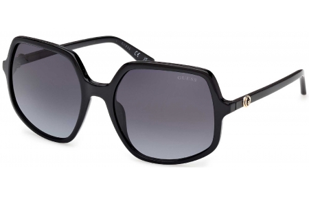 Gafas de Sol - Guess - GU00257 - 01B  SHINY BLACK // GREY GRADIENT