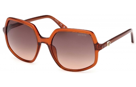 Gafas de Sol - Guess - GU00257 - 44F  SHINY ORANGE // BROWN GRADIENT