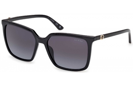 Gafas de Sol - Guess - GU00258 - 01B  SHINY BLACK // GREY GRADIENT