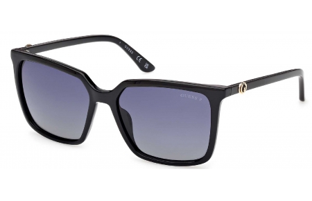 Gafas de Sol - Guess - GU00258 - 01D  SHINY BLACK // GREY GRADIENT POLARIZED
