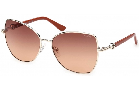 Gafas de Sol - Guess - GU00259 - 32F  SHINY PALE GOLD // BROWN GRADIENT